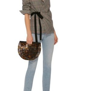 Cult Gaia small acrylic ark bag